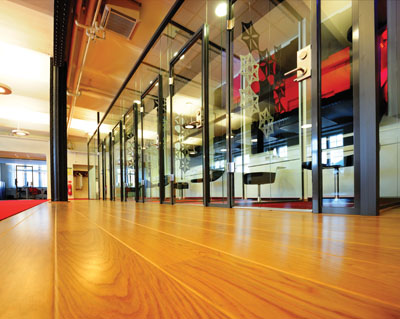 Retail Hardwood Floor