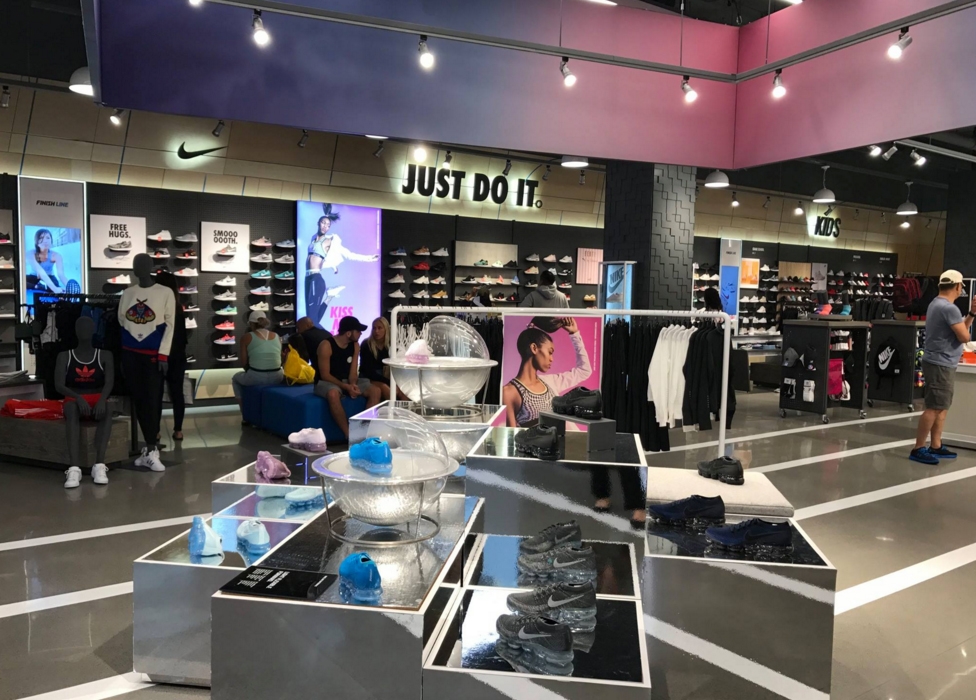 finish line inside of macy's