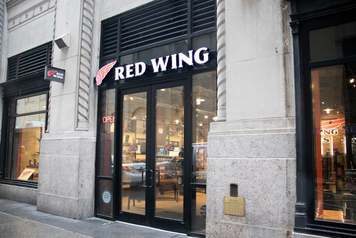 red wing boots retailers