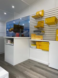 DHL Express opens 100% off-the-grid retail store