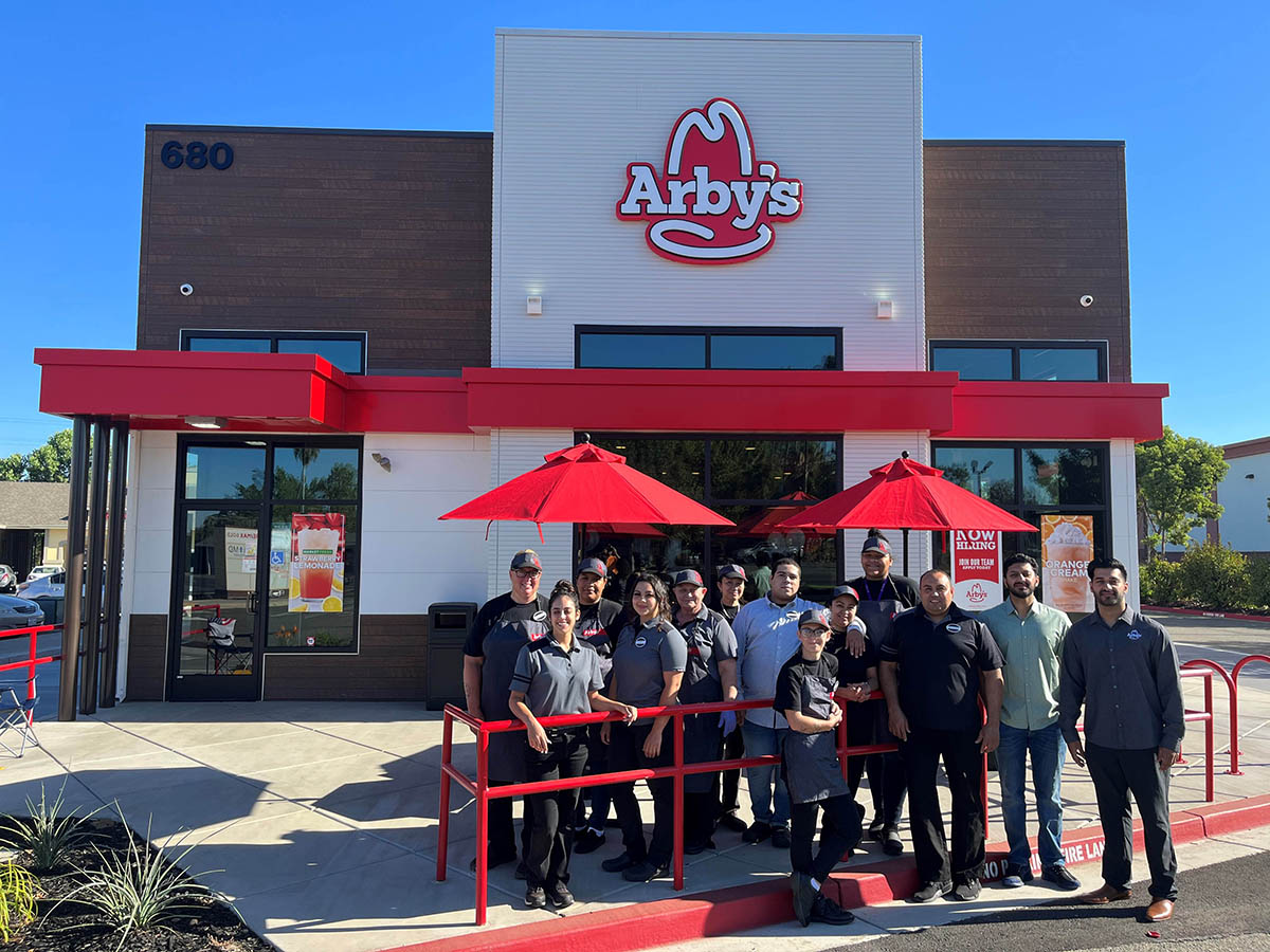 Arby’s Opens New California Location with Double DriveThru Design