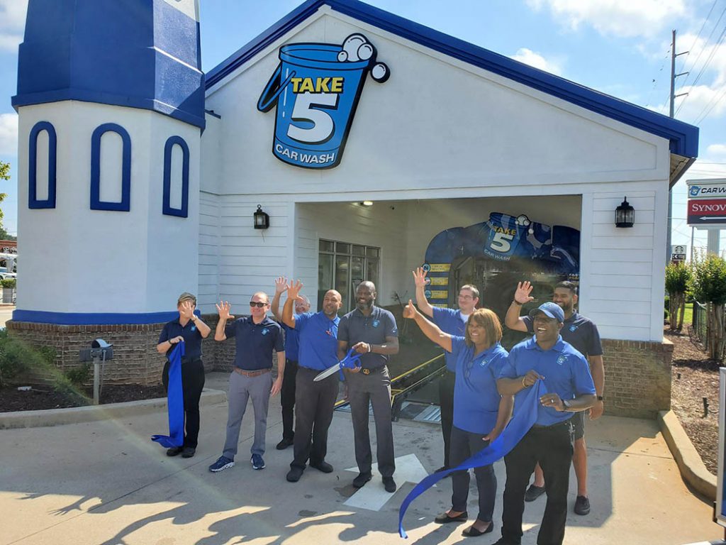 Take 5 Car Wash Opens 100th Store Retail & Restaurant Facility Business