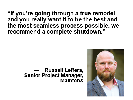 Russell Leffers MaintenX Remodeling Quote